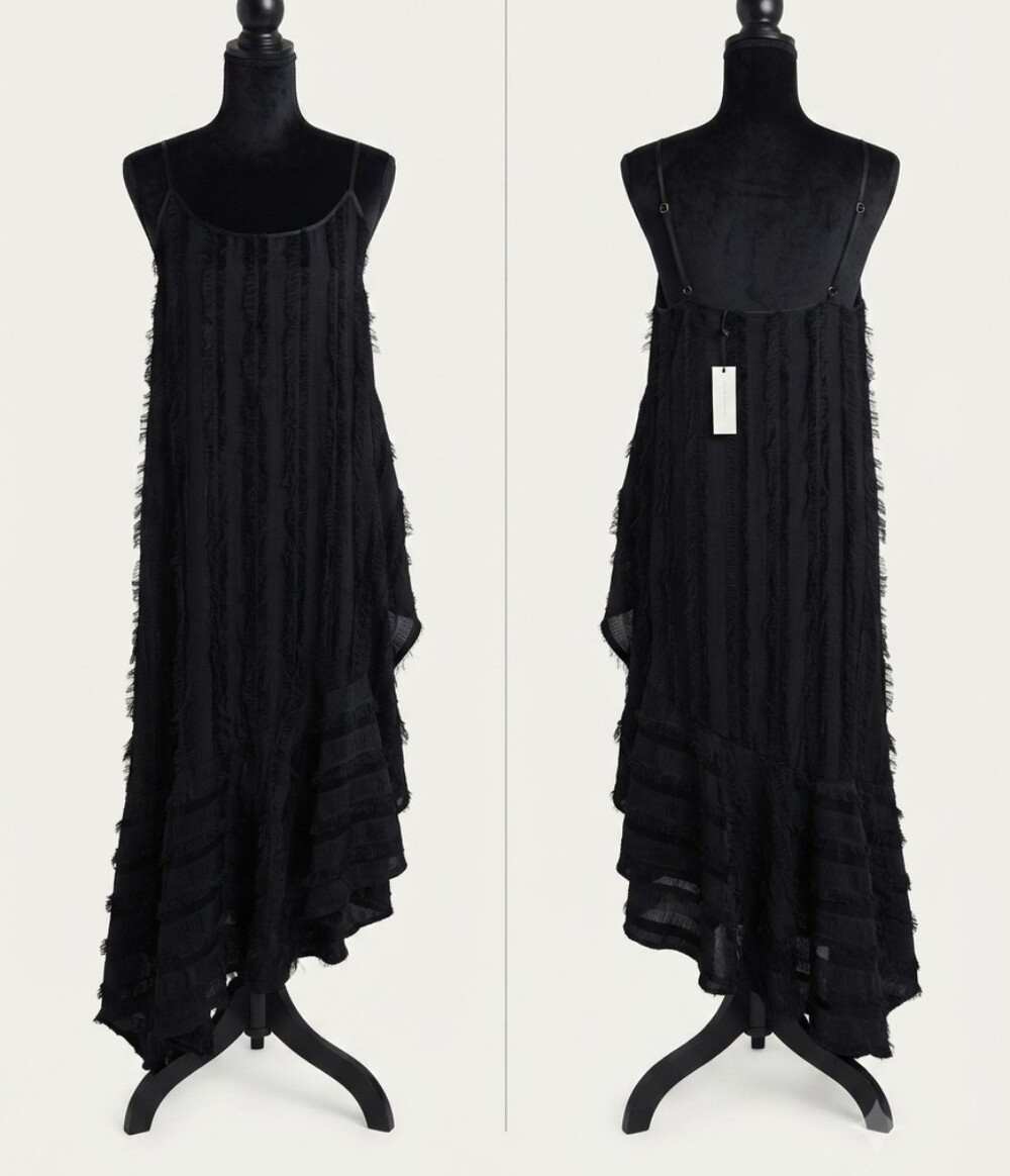 Anthropologie Black Maxi Dress